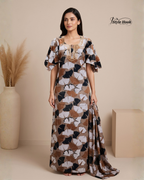 Style Hook Full Sleeve Muslim Nighty