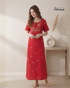 Premium Chunkdi Design Cotton Nighty for Women