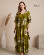 Style Hook Relaxed Home wear Kaftan Nighty