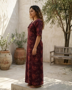 Style Hook Designed Neck soft cotton nighty