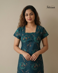 Style Hook Designed Neck soft cotton nighty