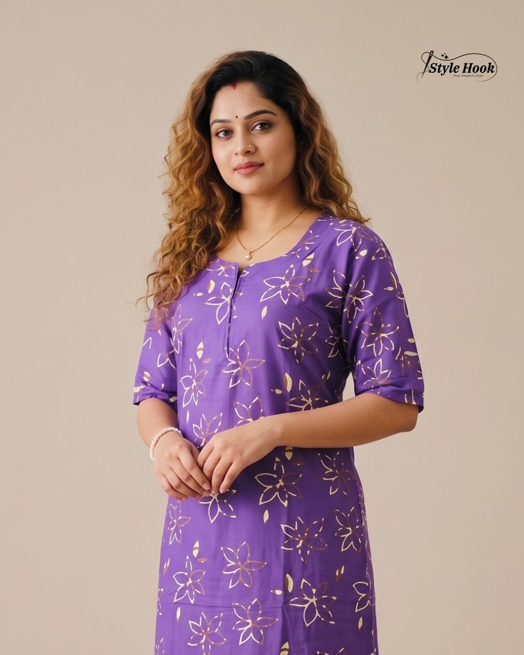 Style Hook Canvas neck feeding Nighty for moms