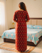 Style Hook Ruby Check Comfort Nighty
